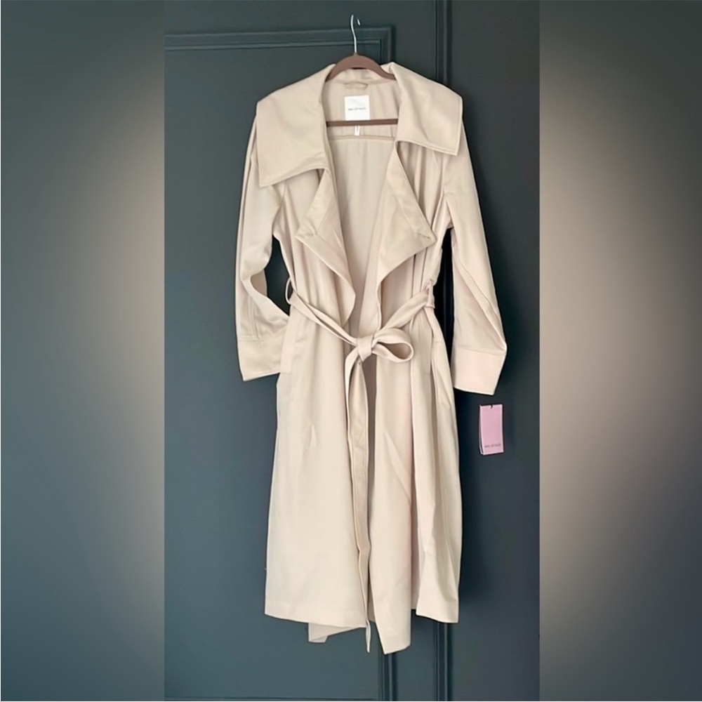 Avec Les Filles Classic Beige Trench Coat
